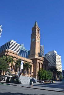 悉尼中央车站城市景观