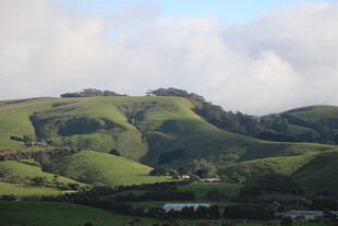田园风光山丘美景