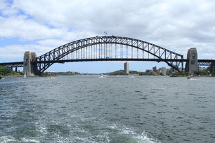 悉尼海港大桥远景