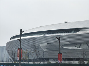 现代风格体育场外观