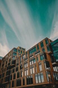 现代风格多层建筑景观