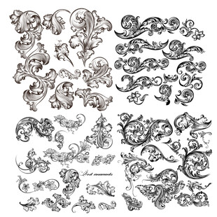 中式传统花纹图案集合