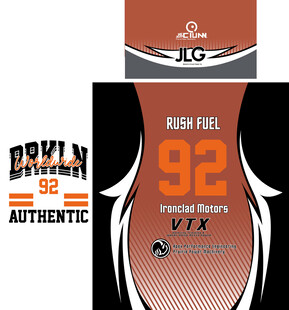 复古风格保龄球图案设计