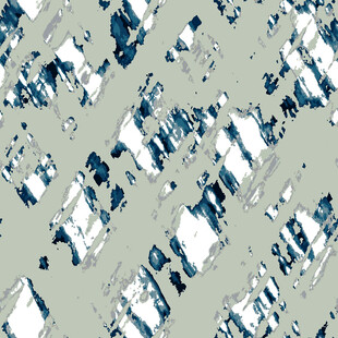 冰川景观俯瞰图