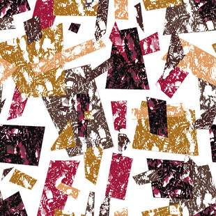 多彩几何图案布料纹理