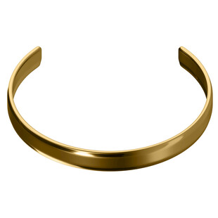 金色简约金属手镯