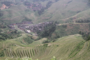 梯田村落美景