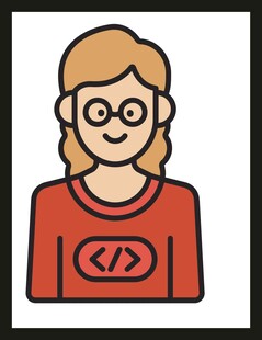 女程序员形象