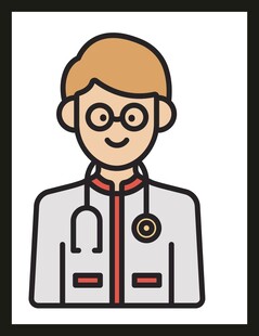 男医生卡通形象