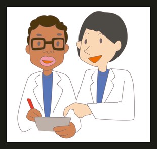 医生交流探讨医疗问题