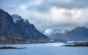 挪威峡湾壮美山水景观