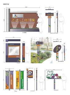 导视系统指示牌 