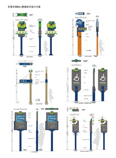 导视系统指示牌 