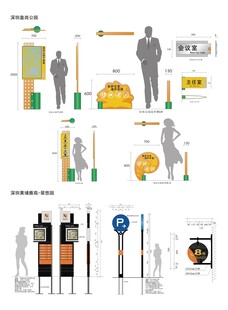 导视系统指示牌