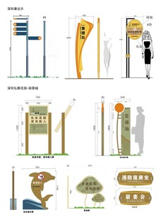 导视系统指示牌