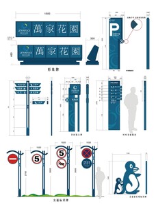 导视系统指示牌