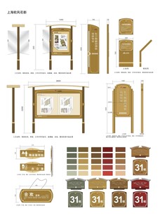 导视系统指示牌 