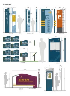导视系统指示牌 
