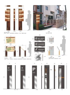 导视系统指示牌 