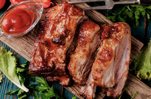 美味烤排骨