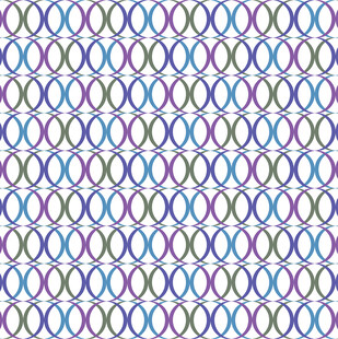 多彩环形图案背景纹理