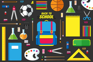 多彩校园学习用品大集合