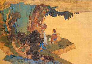 古典山水间的人物景致