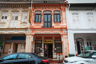 南洋风格街边建筑