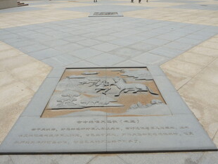 地面精美浮雕艺术作品