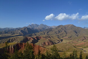 壮美山地风光景色
