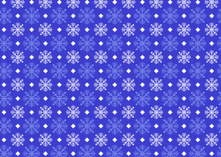 蓝色雪花图案背景纹理
