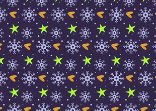 雪花星星图案背景纹理