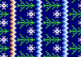 北欧风针织图案纹理