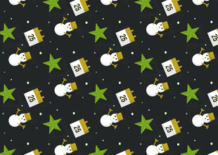 星星啤酒瓶图案背景