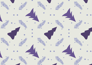 紫色几何图案无缝背景