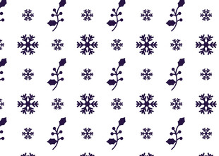 蓝紫色花卉图案背景