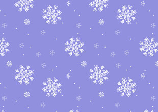 紫色背景雪花图案