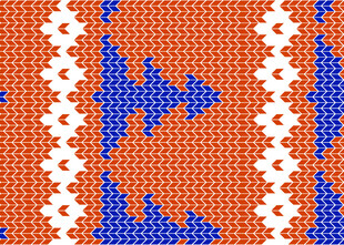 几何图案民族风织物纹理