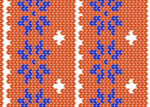 几何图案针织纹理面料