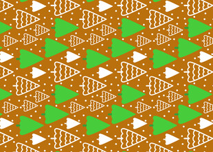 圣诞主题几何图案背景