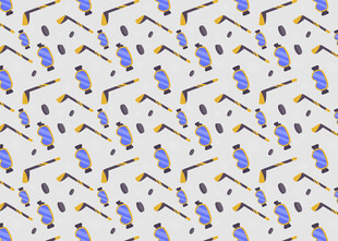 蓝黄图案无缝背景纹理