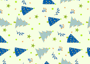 圣诞主题几何图案背景