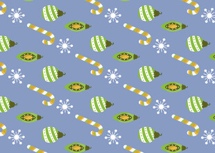 海洋风小鱼图案背景