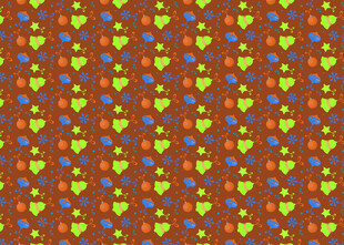 心形图案背景纹理