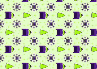 清新几何图案背景纹理