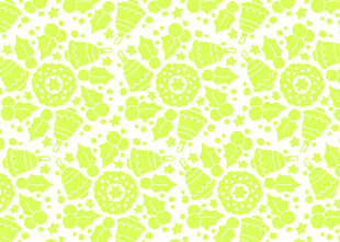 浅绿色花卉图案背景