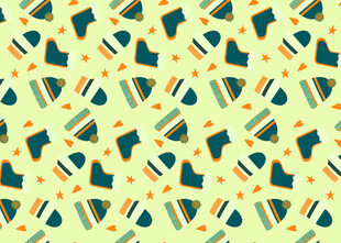 几何图案无缝背景图