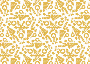 金色几何图案无缝背景