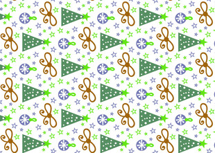 节日彩旗剪刀图案背景