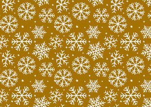 金色雪花图案背景纹理